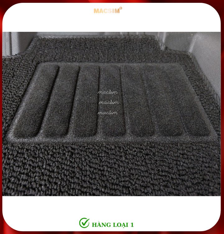 Thảm lót sàn ô tô 2 lớp cao cấp dành cho xe LEXUS ES 2013-2018 (sd) nhãn hiệu Macsim chất liệu TPE màu đen