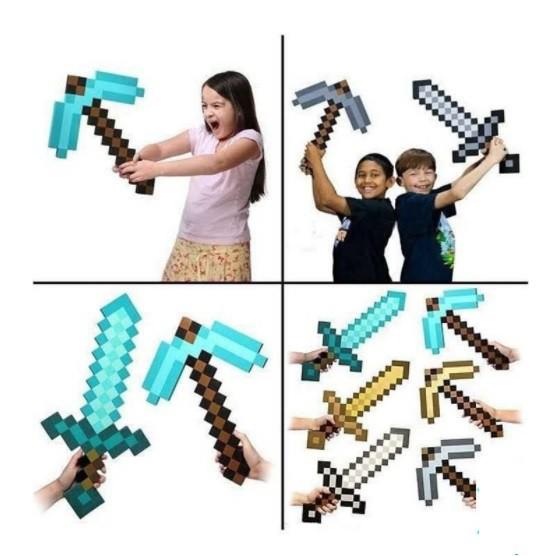 Combo kiếm cúp minecraft