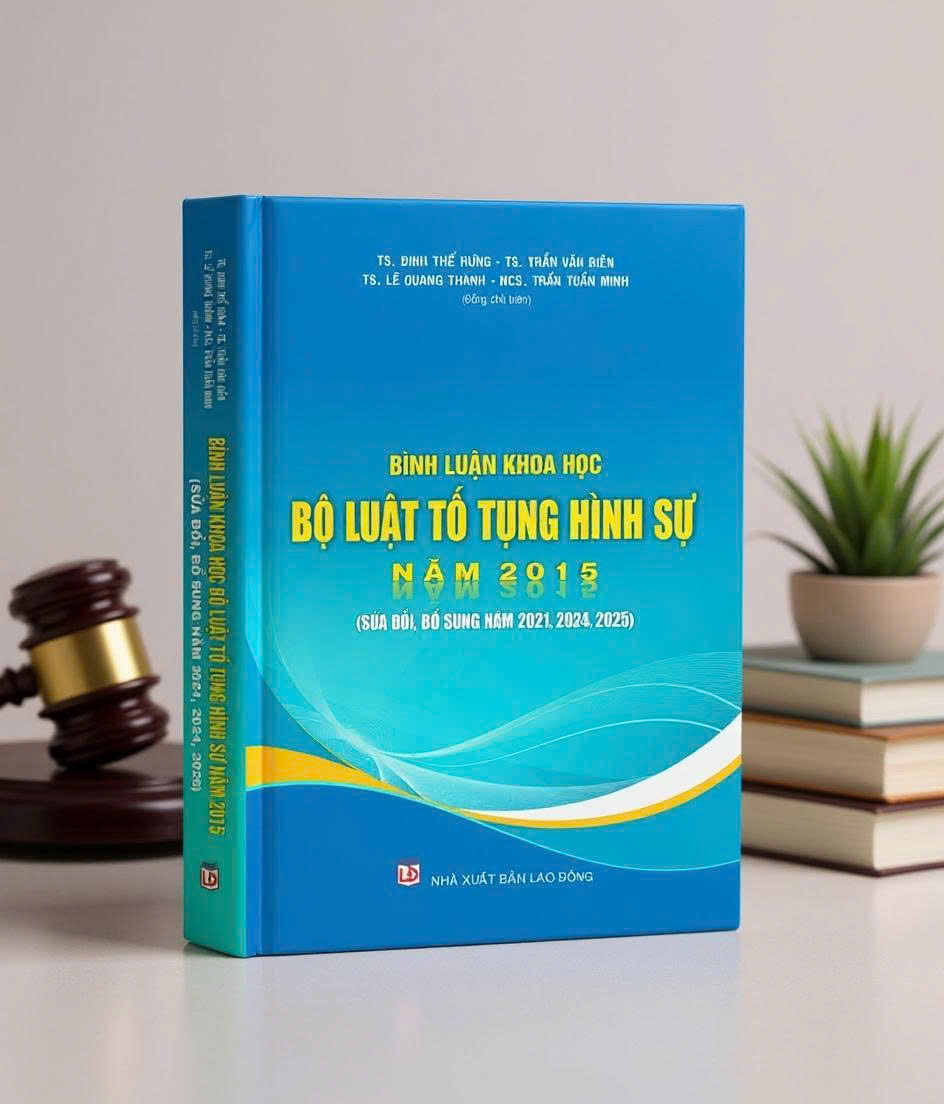 Sách Bình luận khoa học Bộ luật Tố tụng hình sự năm 2015 (sửa đổi, bổ sung năm 2021, 2024, 2025)