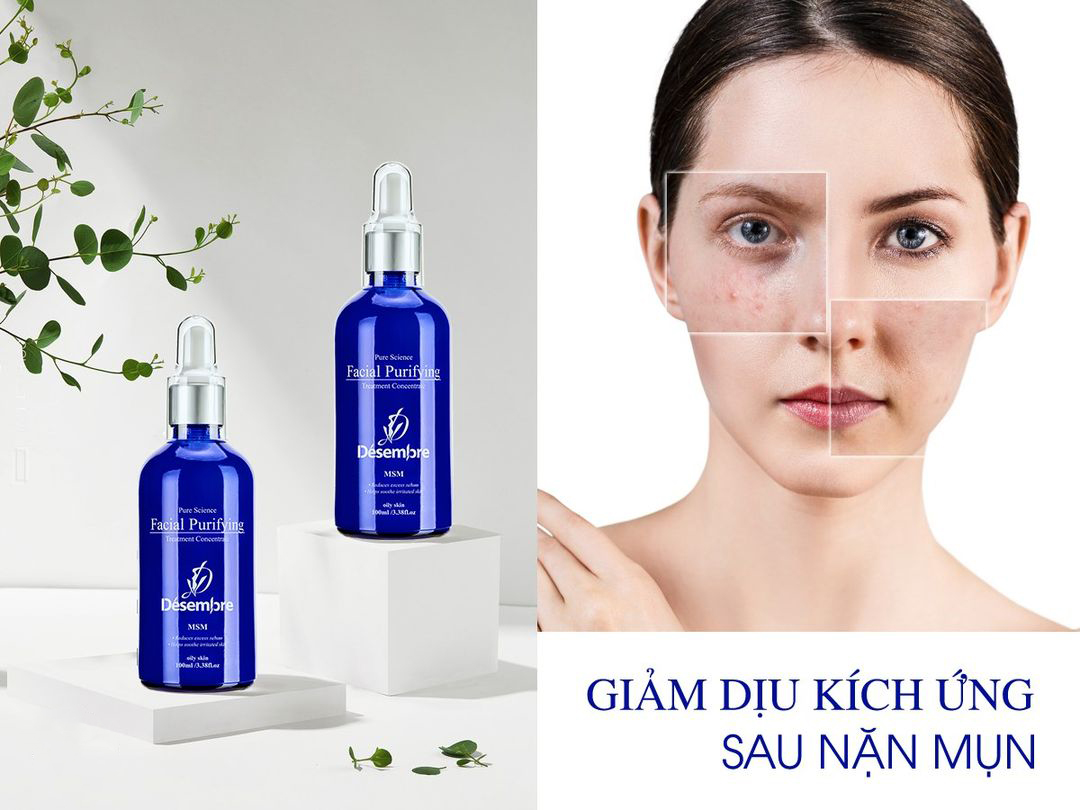 Tinh Chất Giảm Mụn Desembre Purifying Treatment Concentrate 100ml