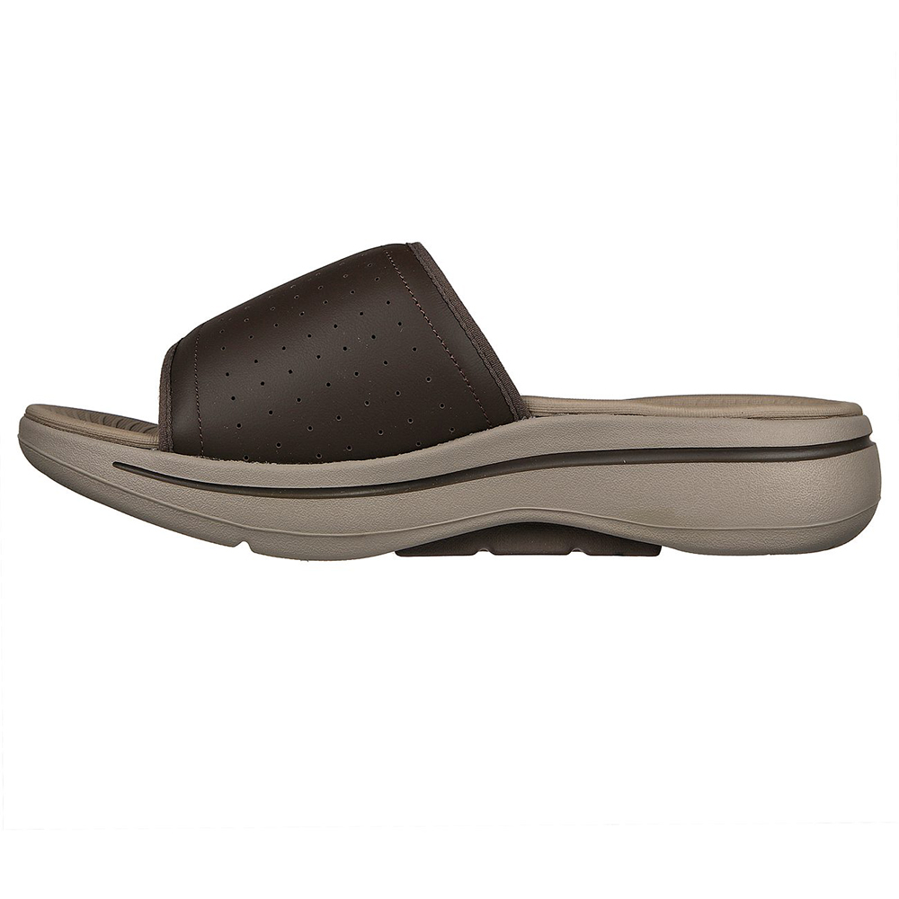 Skechers Nam Dép Quai Ngang Sandals GOWalk Arch Fit - 229034-CHOC