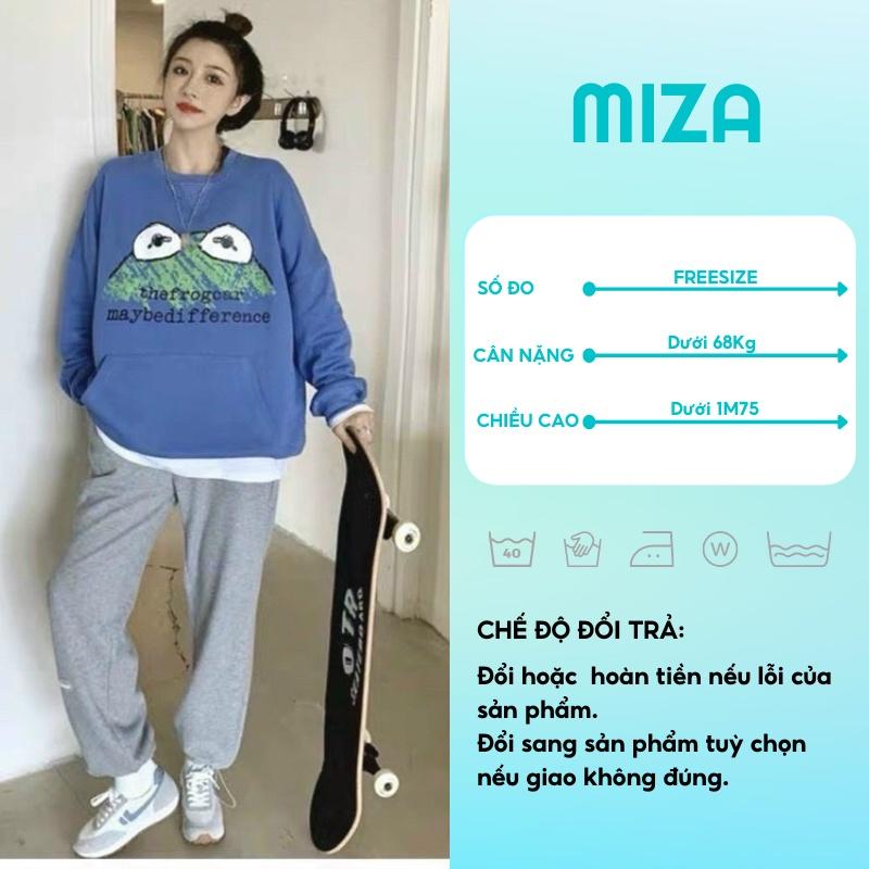 Áo sweater nữ nam unisex form rộng đôi len nỉ ngoại local brand đẹp cặp đôi ulzzang hàn quốc oversize dày mịn FROG