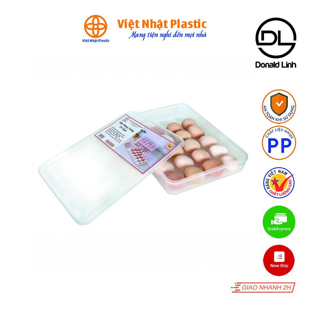KHAY ĐỰNG TRỨNG 24 NGĂN NHỰA VIỆT NHẬT