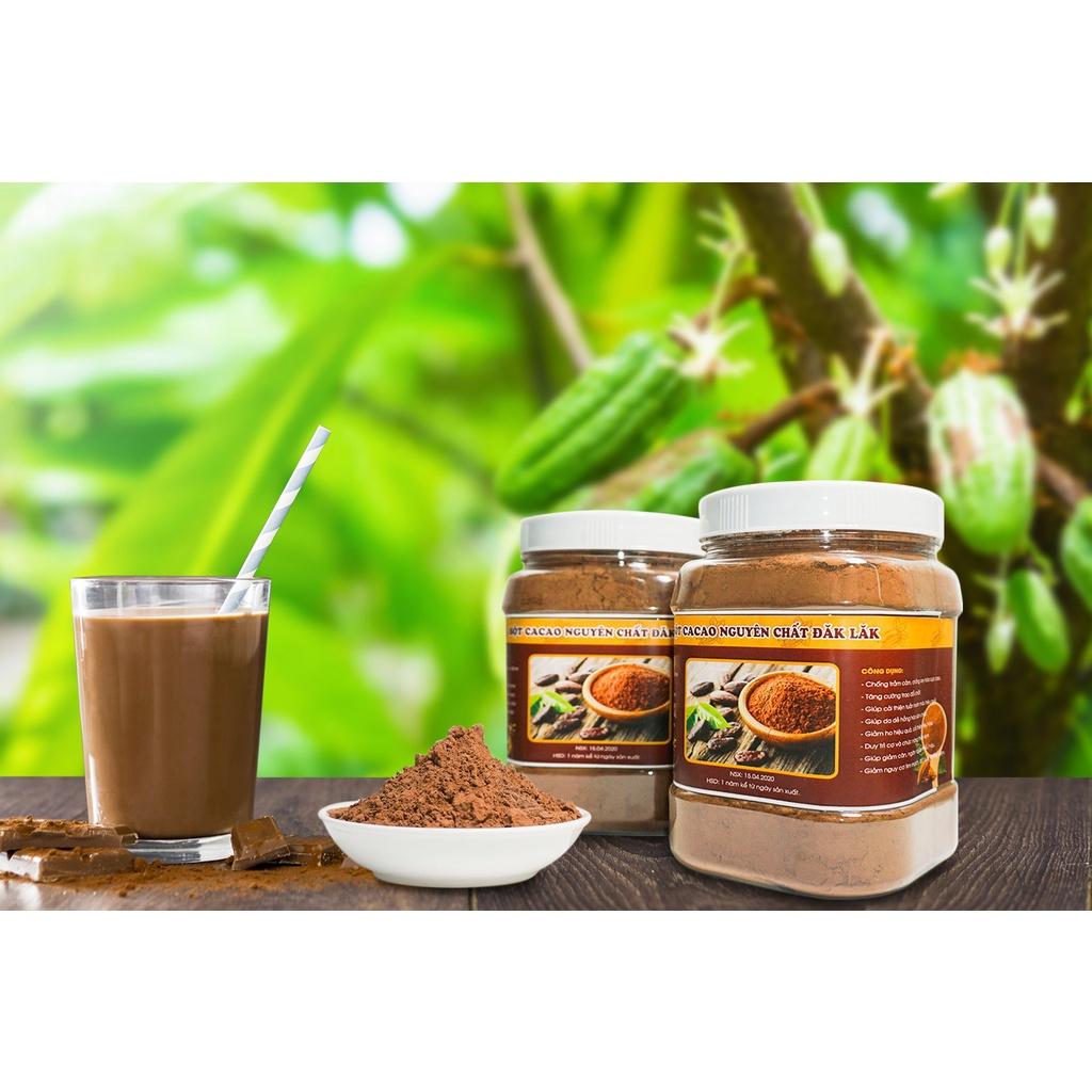 Bột Ca Cao Đắk Lắk Nguyên Chất 300g, 500g thơm ngon, đậm đà
