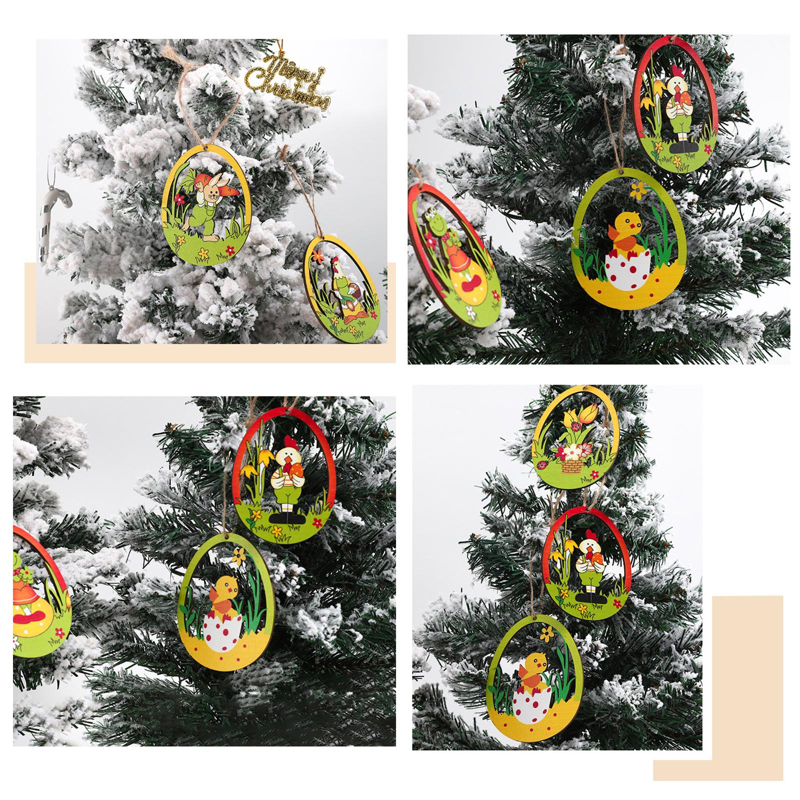 Set 10 Quả Trứng Phục Sinh Nhiều Màu Sắc Trang Trí Nhà Cửa