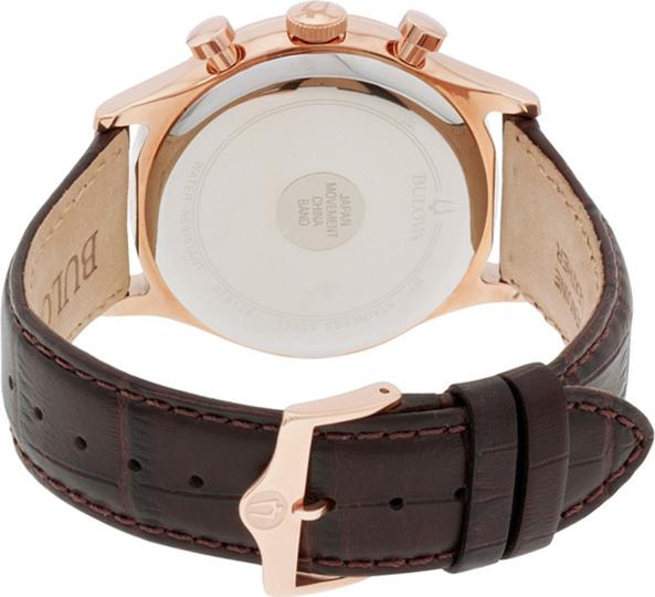 Đồng hồ nam dây da bulova 97B148