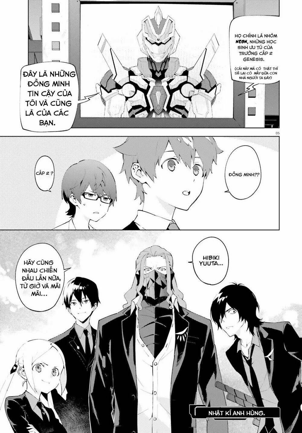 Ssss.gridman: Neon Genesis Junior High School Students Diary Chapter 1 - Trang 3