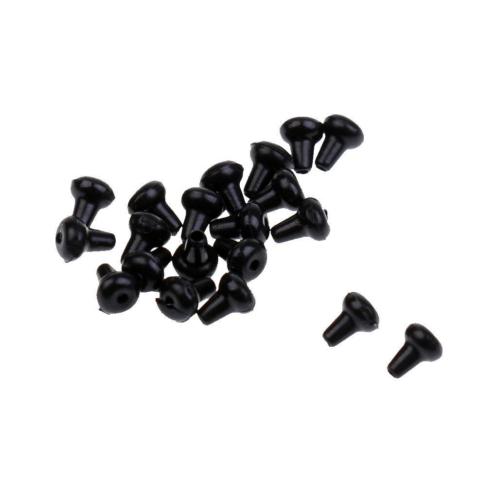 Fishing Hook Stopper Bait Stop Beads Hair Rig Stops Holder Bait Stopper