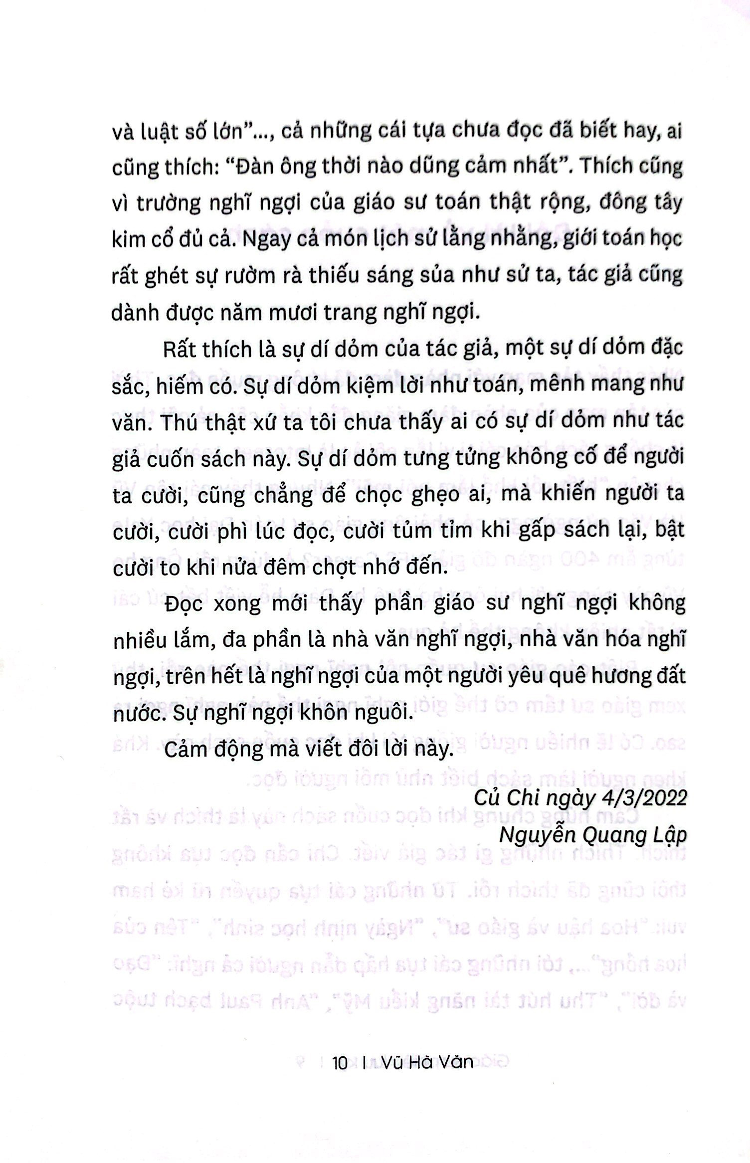 Giáo Sư Phiêu Lưu Ký - Tản Mạn Với Một Nhà Toán Học