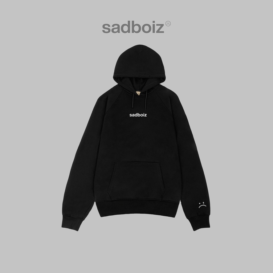 Áo hoodie nam nữ , áo hoodie thêu chữ sadboiz mặt buồn đáng yêu