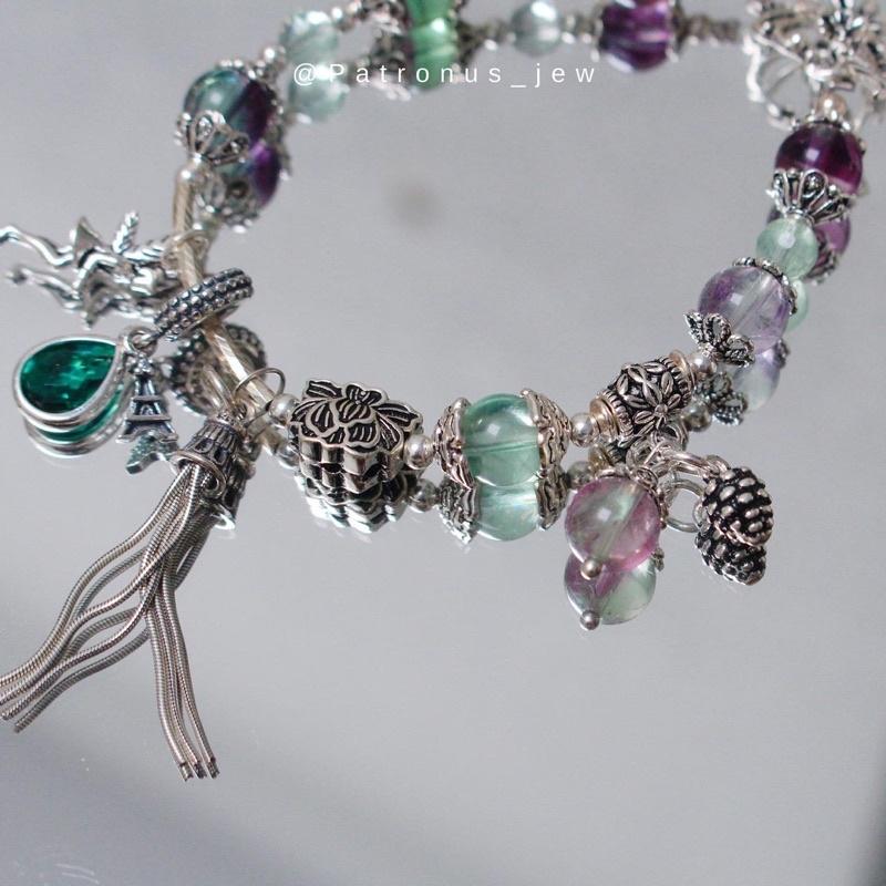 Vòng Tay Fluorite Hồ Điệp VTFHD22A Patronus