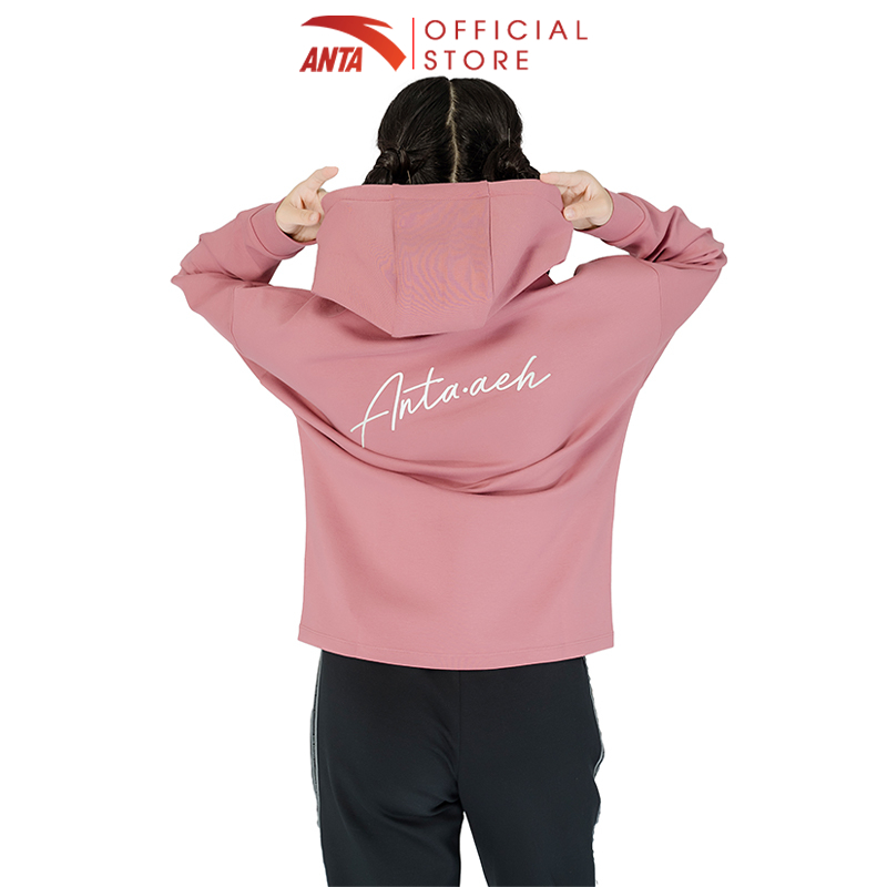 Áo hoodie thể thao nữ Anta 862137713