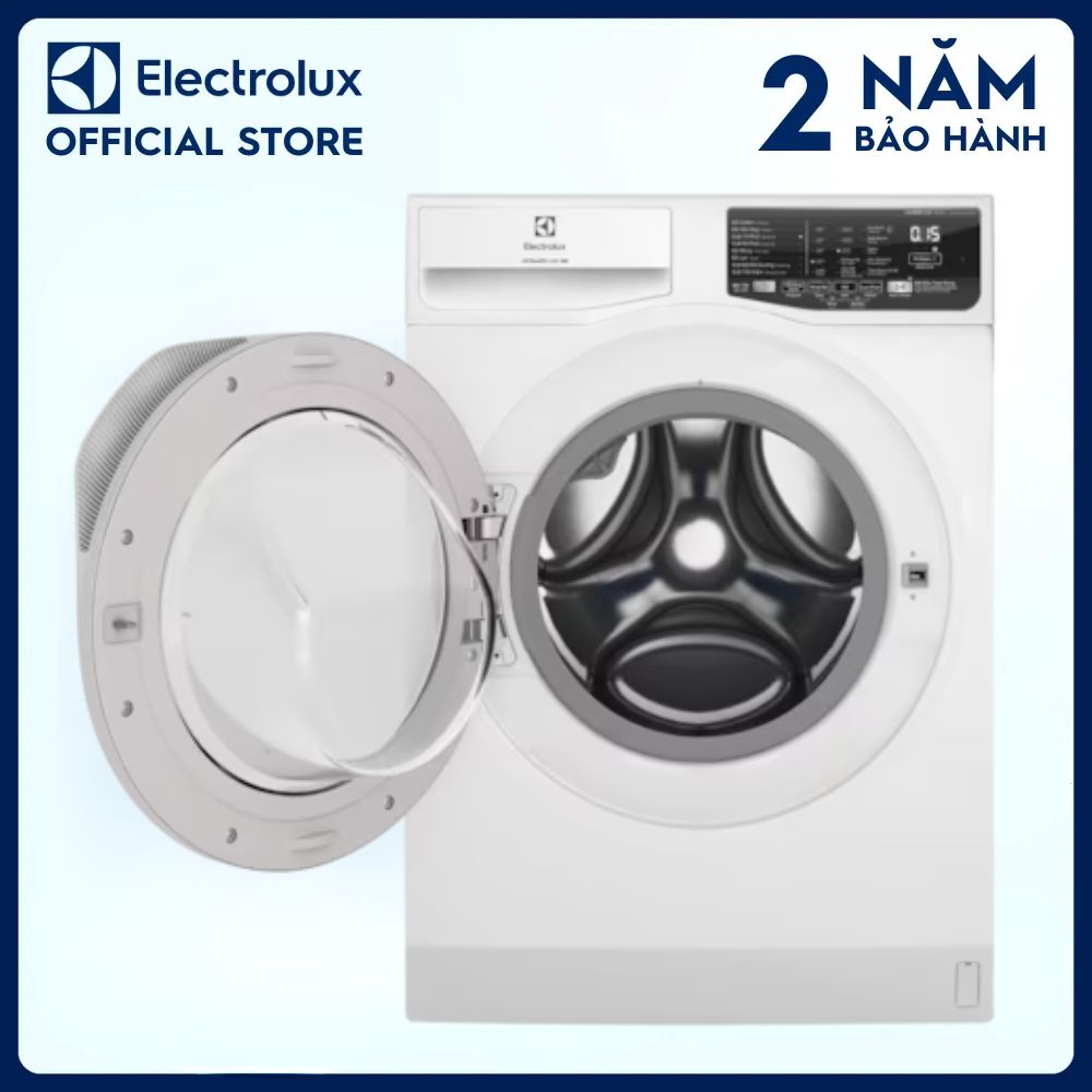 [Giao lắp 0Đ] Máy giặt cửa trước Electrolux 10kg EWF1025DQWB Công nghệ VapourCare diệt 99.9% vi khuẩn và chất dị ứng - Hàng chính hãng