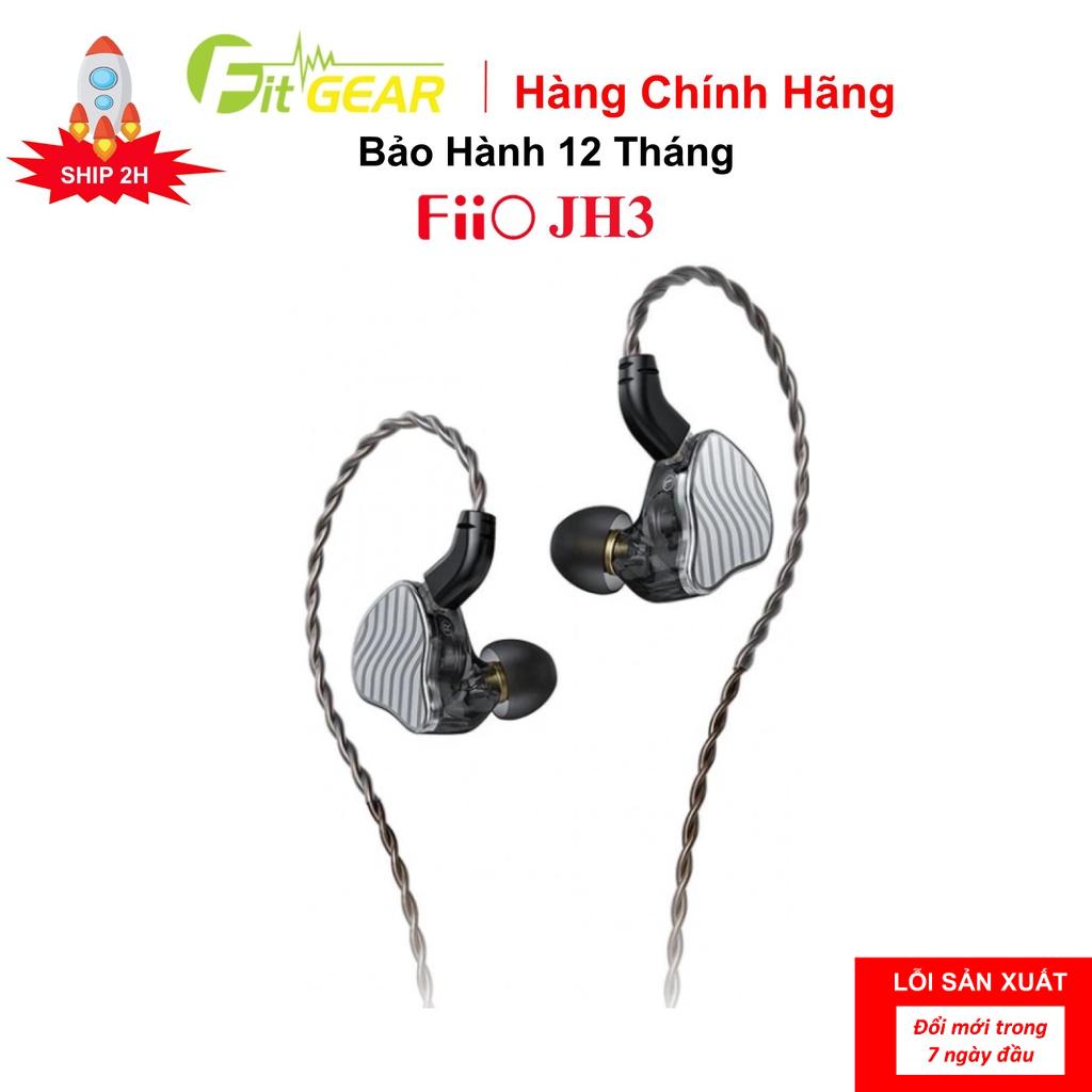 Tai Nghe Fiio JH3 Chính Hãng - Bảo Hành 12 Tháng - Hàng Chính Hãng