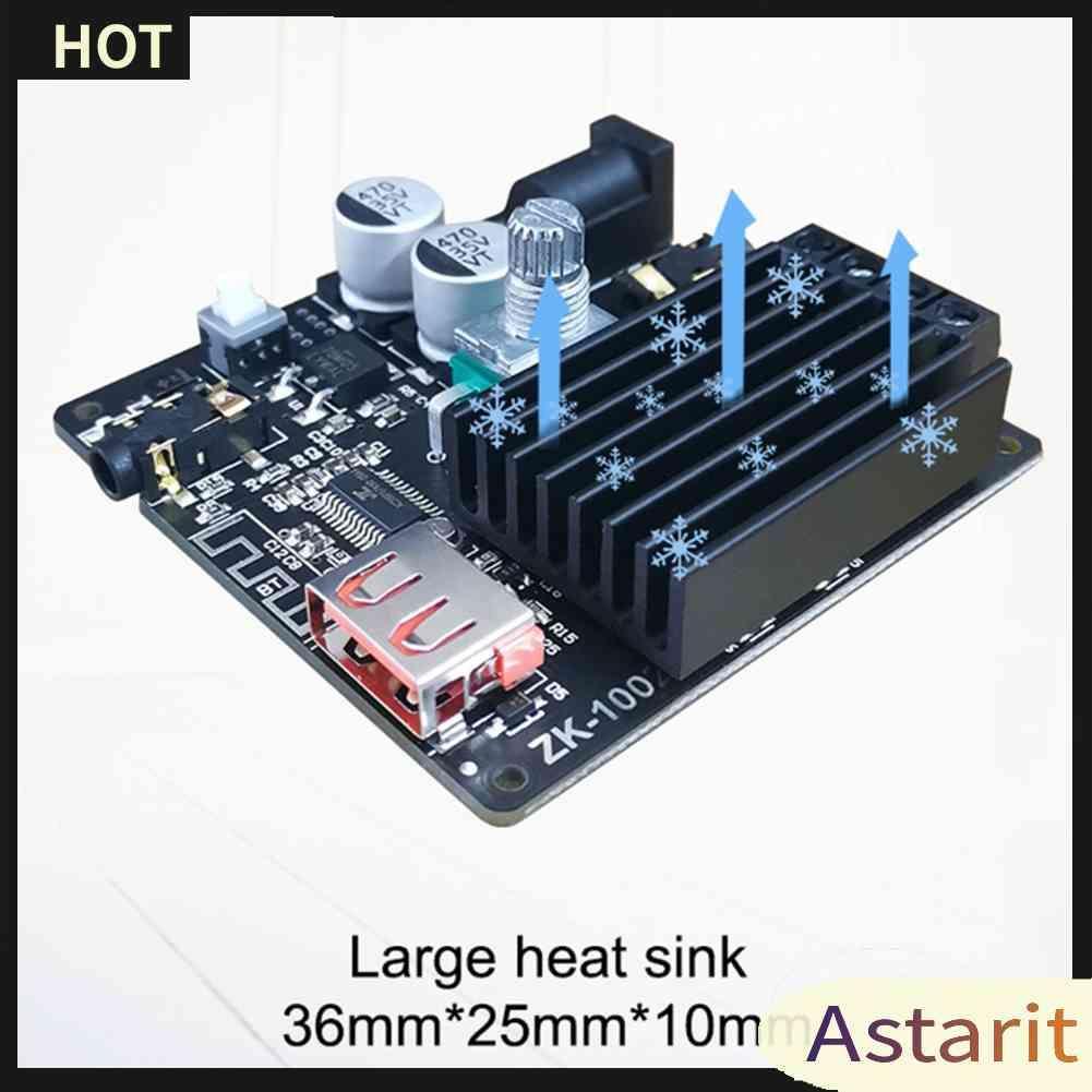 Bảng Mạch Khuếch Đại Âm Thanh Kỹ Thuật Số ZK-1002M 2x100W Kết Nối Bluetooth