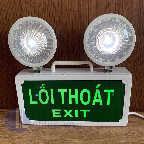 ĐÈN SỰ CỐ KẾT HỢP EXIT LED - KHẨN CẤP EMERGENCY - THOÁT HIỂM