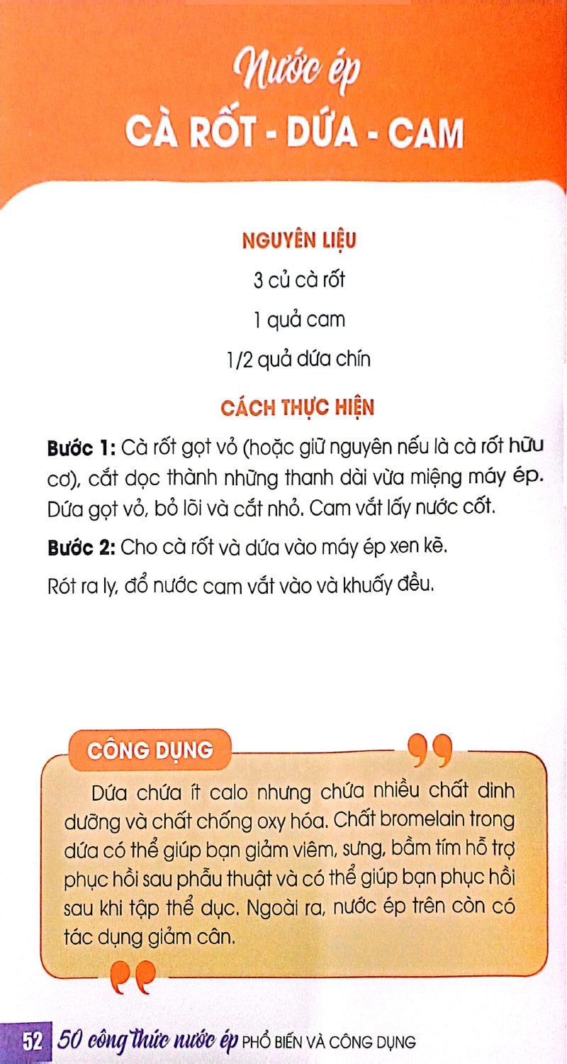 50 Công Thức Nước Ép Xanh - Tăng Cường Sức Đề Kháng Với Juice - Nước Ép Xanh Cho Sức Khỏe Vàng - VT