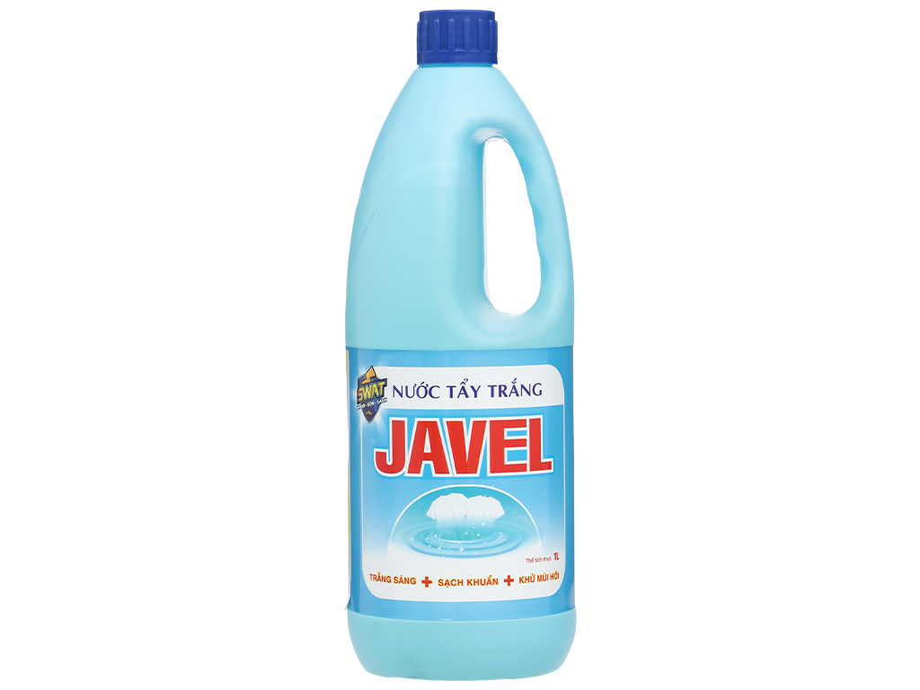 Nước Tẩy Trắng Quần Áo trắng Javel Swat 1L