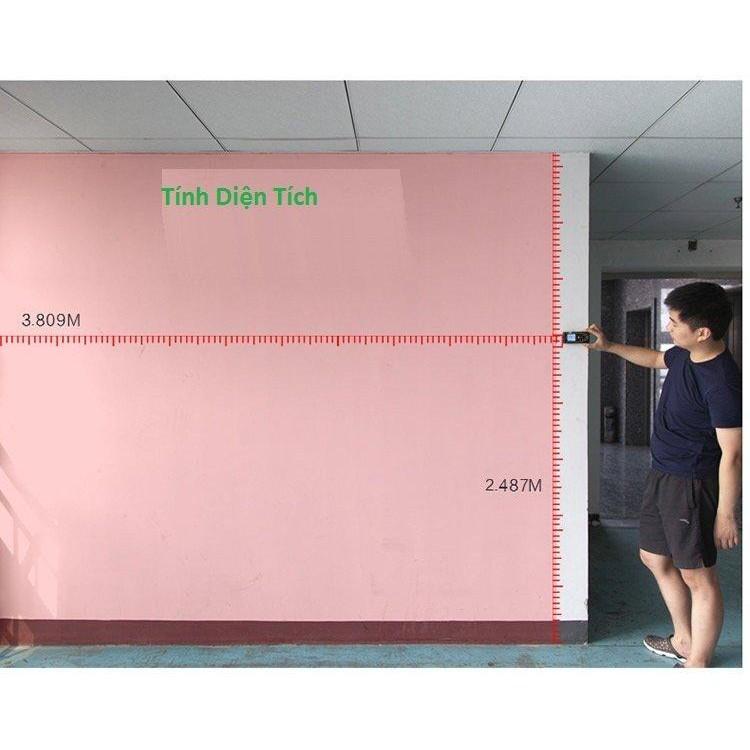 Thước đo khoảng cách bằng tia laser sndway phạm vi 40m hq 206629