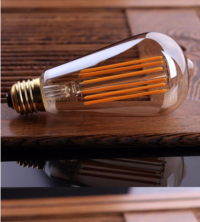 Bộ 5 bóng đèn Led ST64 6W đui E27.