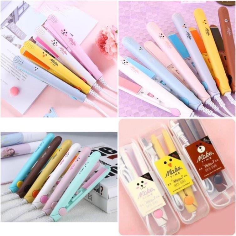 MÁY LÀM TÓC ÉP TÓC UỐN TÓC DUỖI TÓC LÀ TÓC MINI NHỎ GỌN TIỆN LỢI ĐA NĂNG BỎ TÚI