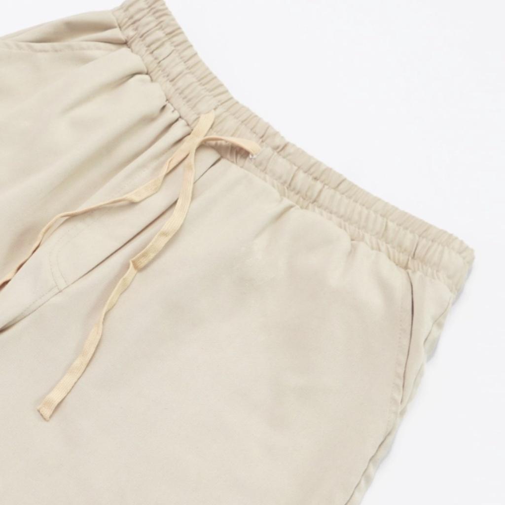 quần short kaki local brand hnsg minilogo thêu