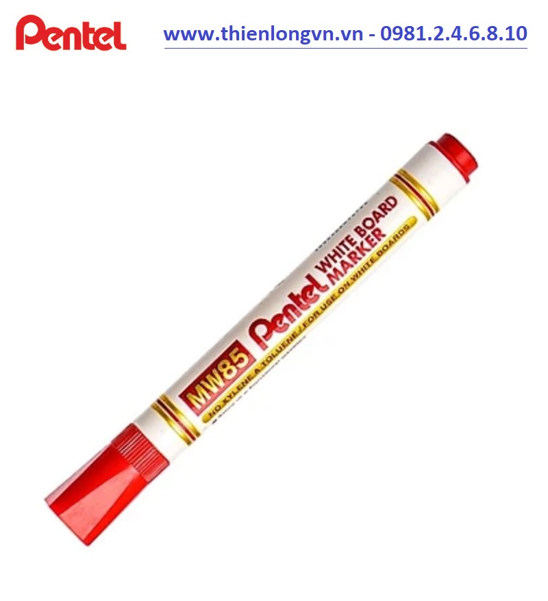 Bút viết bảng Pentel- MW85 màu đỏ