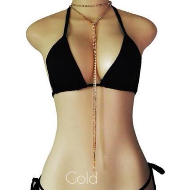 Vòng cổ lấp lánh đa năng đeo eo đeo tóc đeo cổ - Khăn turban