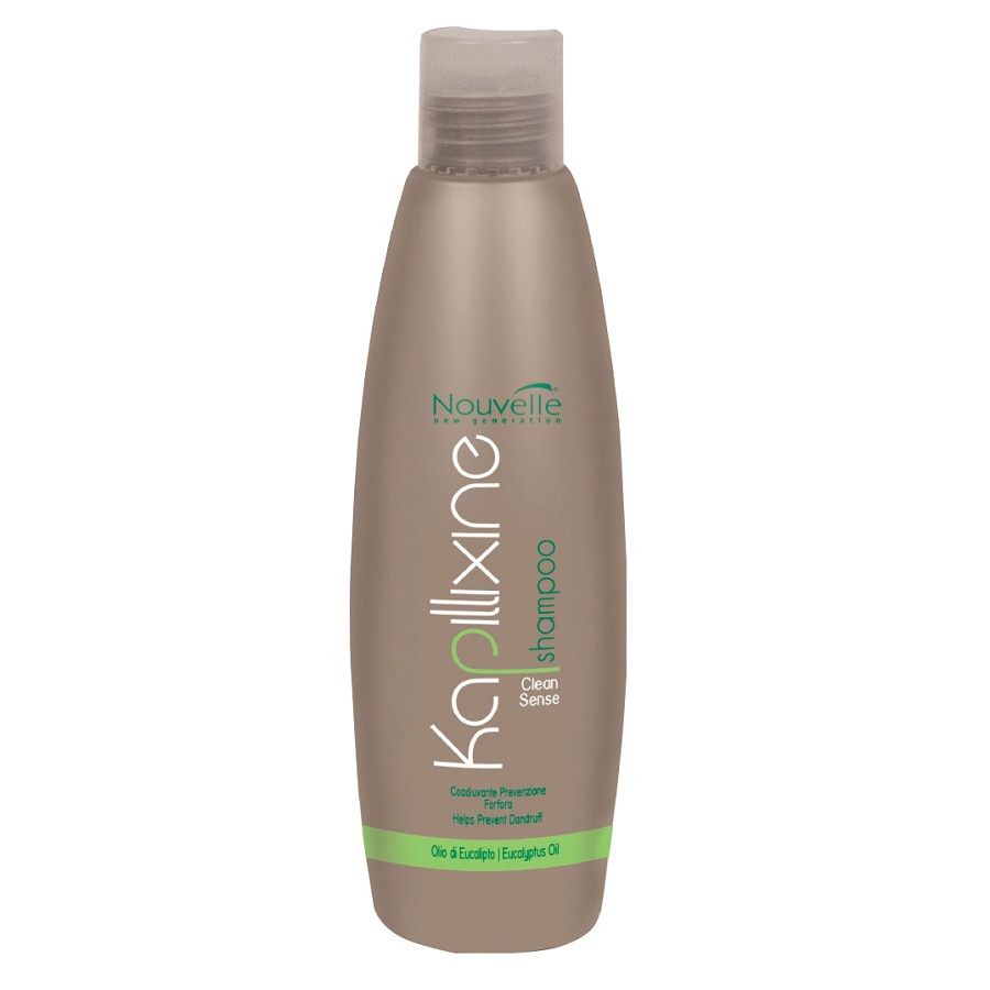 Dầu gội dược thảo làm sạch gàu và dịu da đầu Nouvelle new Generation Kapillixine Clean Sense Shampoo 250ml