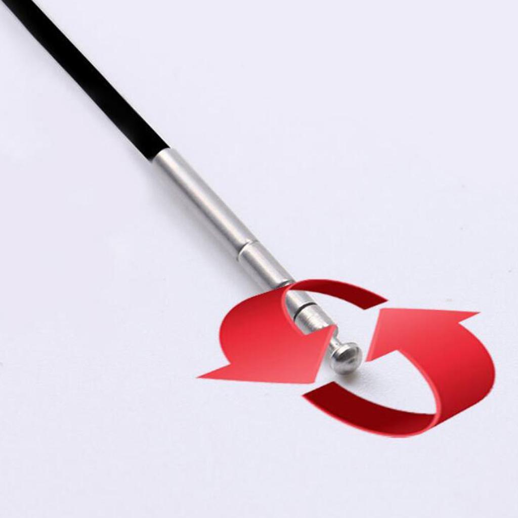 2x5 Pieces Stainless Steel Swivel Rod Tip Swivel Inner Diameter 0.7mm
