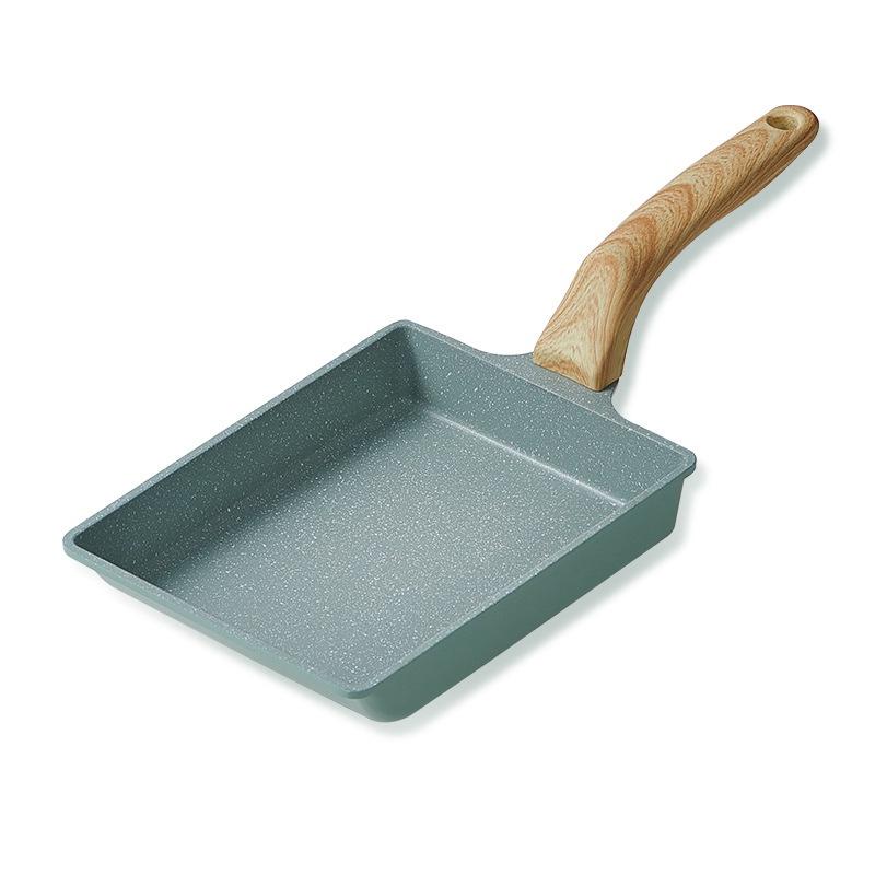 Chảo chống dính đáy từ chiên trứng cuộn hình vuông - Dùng Được Cho Cả Bếp Từ