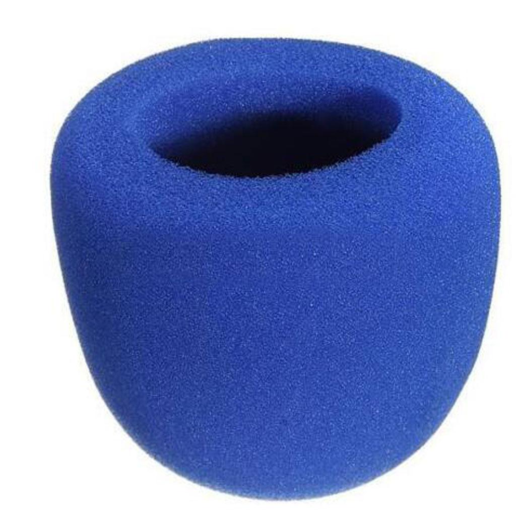 10pcs Handheld Microphone Windscreen Windshield Sponge Foam Mic Cover