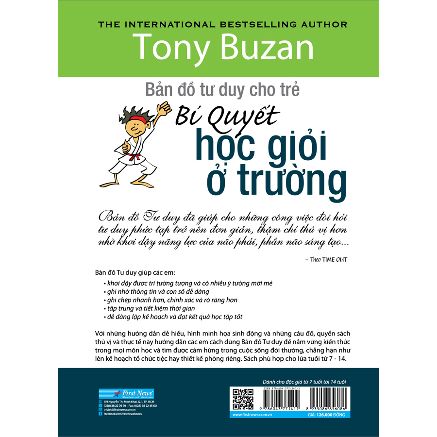 Bí Quyết Học Giỏi Ở Trường - Tony Buzan (Tái Bản)