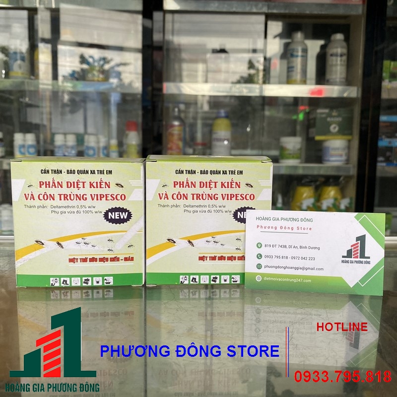 Combo 10 hộp phấn diệt kiến dạng viên