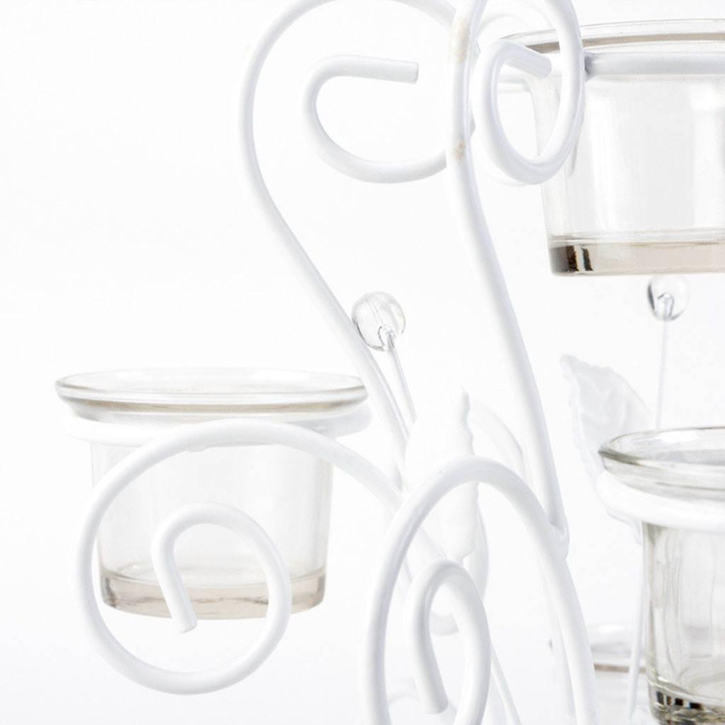 7-Candlestick Candle Holder for Party Home Wall Decoration Accessories