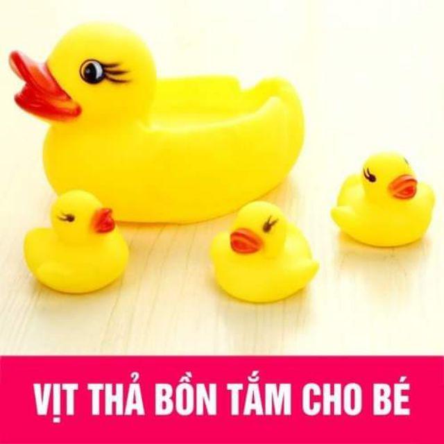 Set vịt thả bồn cầu bơi bơi ( hàng sẵn )