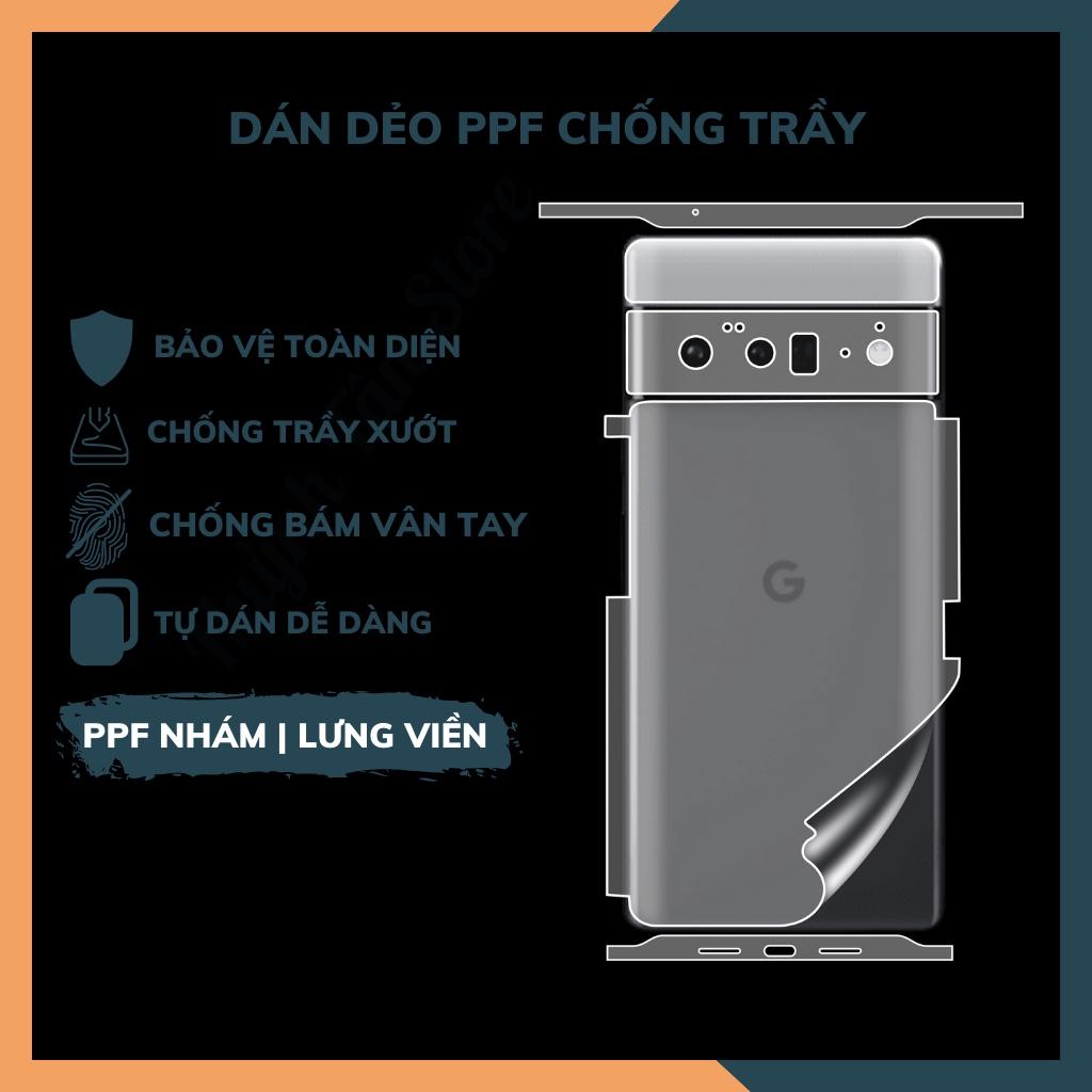 Dán dẻo PPF Google Pixel 6, 6 Pro 5G trong suốt hoặc nhám , chống trầy xướt, giữ nguyên vẻ đẹp ban đầu