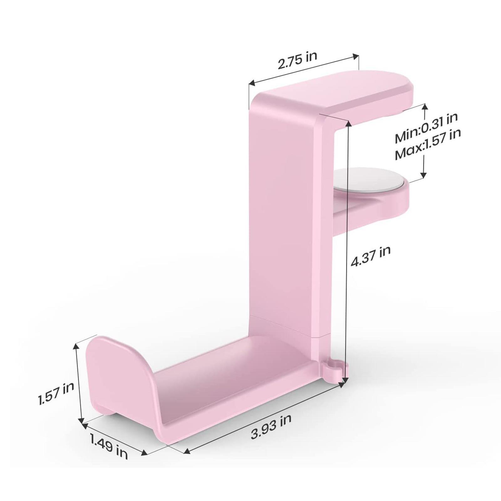 Headset Hook Holder Rotating Arm Clamp under Desk Universal Headphone Holder