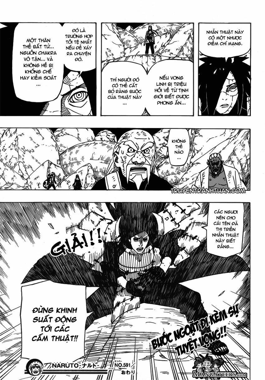 naruto - cửu vĩ hồ ly chapter 591 16