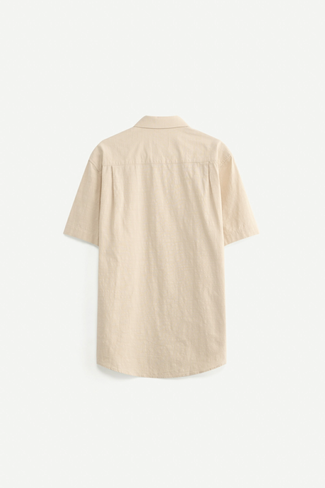 Áo Sơ Mi Nam Tay Ngắn ROUTINE Cotton Túi Đắp Trơn Form Regular - 10S24SHS002 | LASTORE MENSWEAR