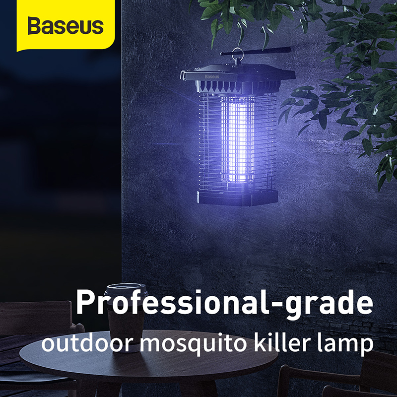 Đèn Bắt Muỗi Và Côn Trùng Ngoài Trời Baseus Pavilion Courtyard Mosquito Killer (365nm, IPX4, UV Light ) - Hàng Chính Hãng