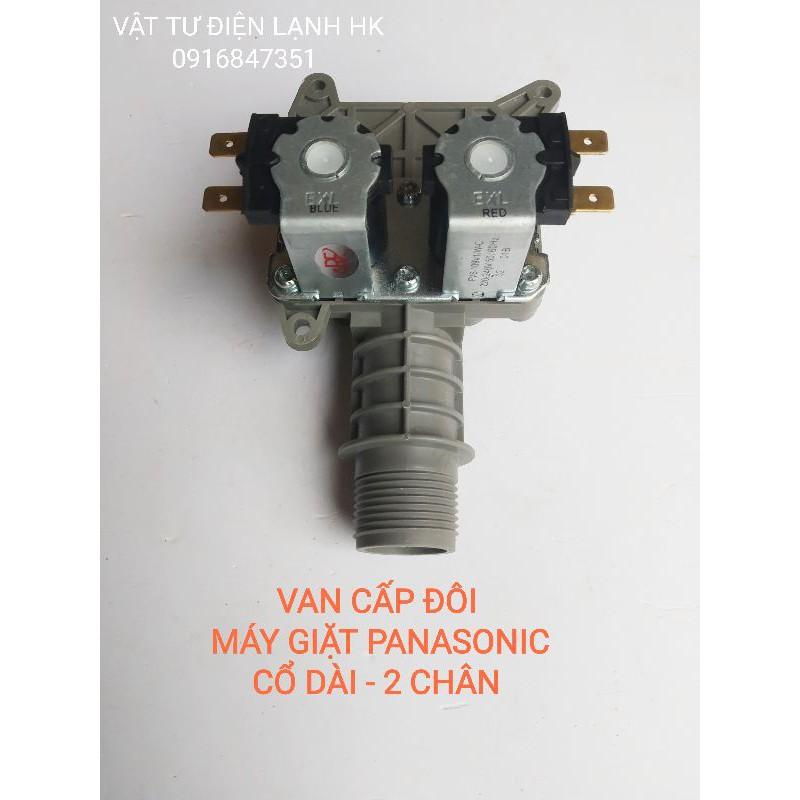 Van cấp nước máy giặt panasonic. (chọn đúng loại khi đặt hàng) valve đôi cổ dài - van bốn cổng cửa pana