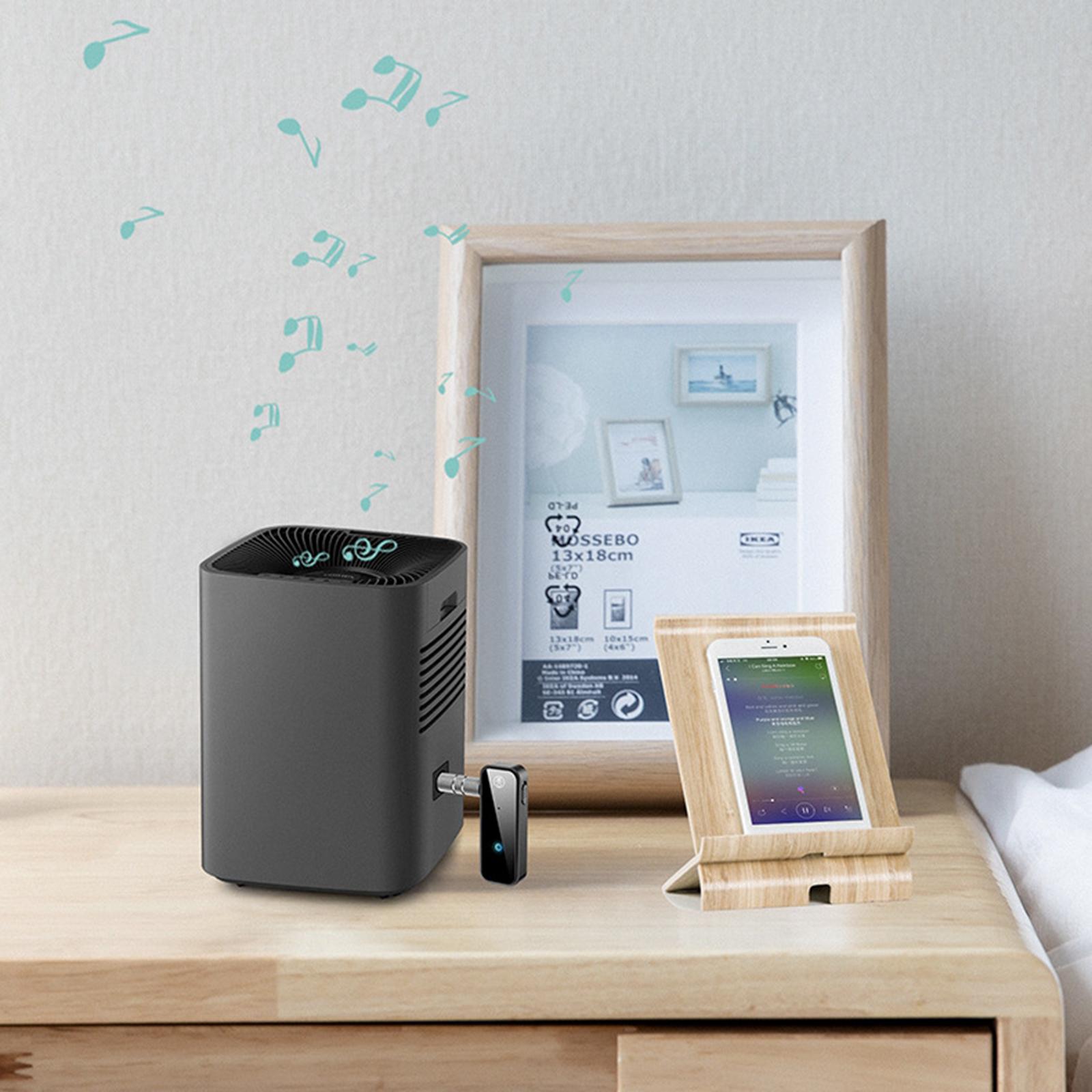 Bluetooth 5.0 Transmitter Receiver, 3.5mm AUX Bluetooth Audio Adapter for Home Stereo,Wireless Bluetooth Adapter for TV, PC, Smartphone, Car