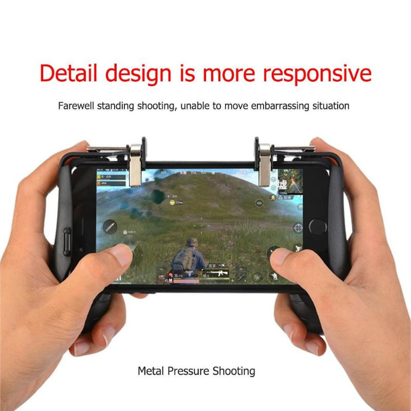 Tay Cầm Chơi Game Hỗ Trợ Game mobile Pubg, Ros, Free Fire Controller A03 - Hàng Chính Hãng