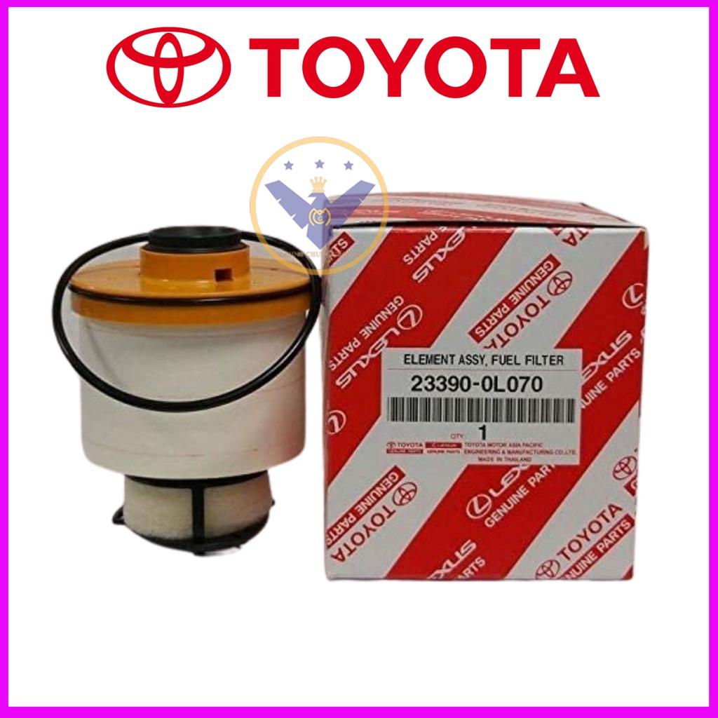 Lọc dầu nhiên liệu diesel xe Toyota Fortuner, Hilux (2016-nay) 23390-0L070