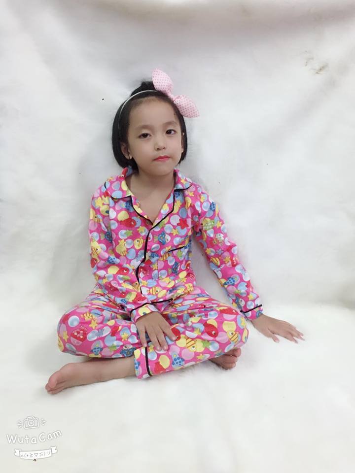 Bộ pizama cho bé gái từ 8-20kg