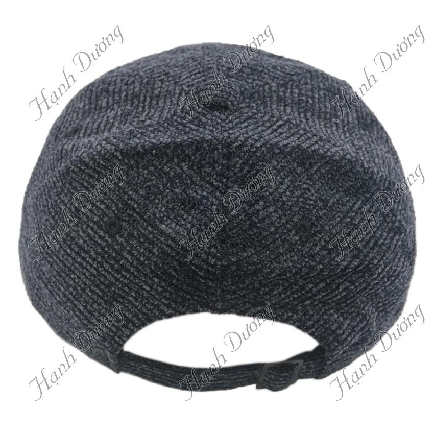 Nón kết nhung thêu Hil.fi.ger phong cách bụi và hiện đại, đường may chắc chắn