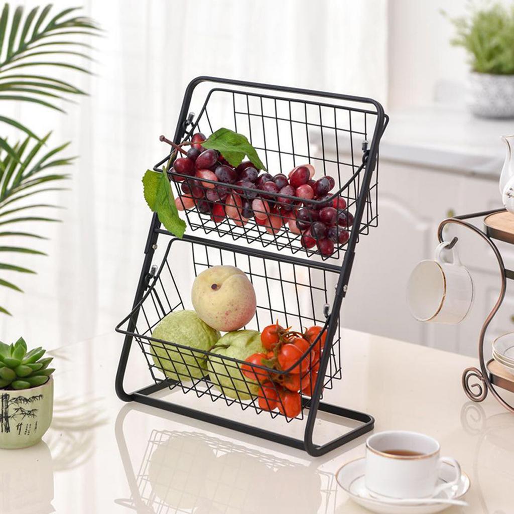 Spice Rack Tier Kitchen Spice Rack Organizer Fruits Countertop Storage
