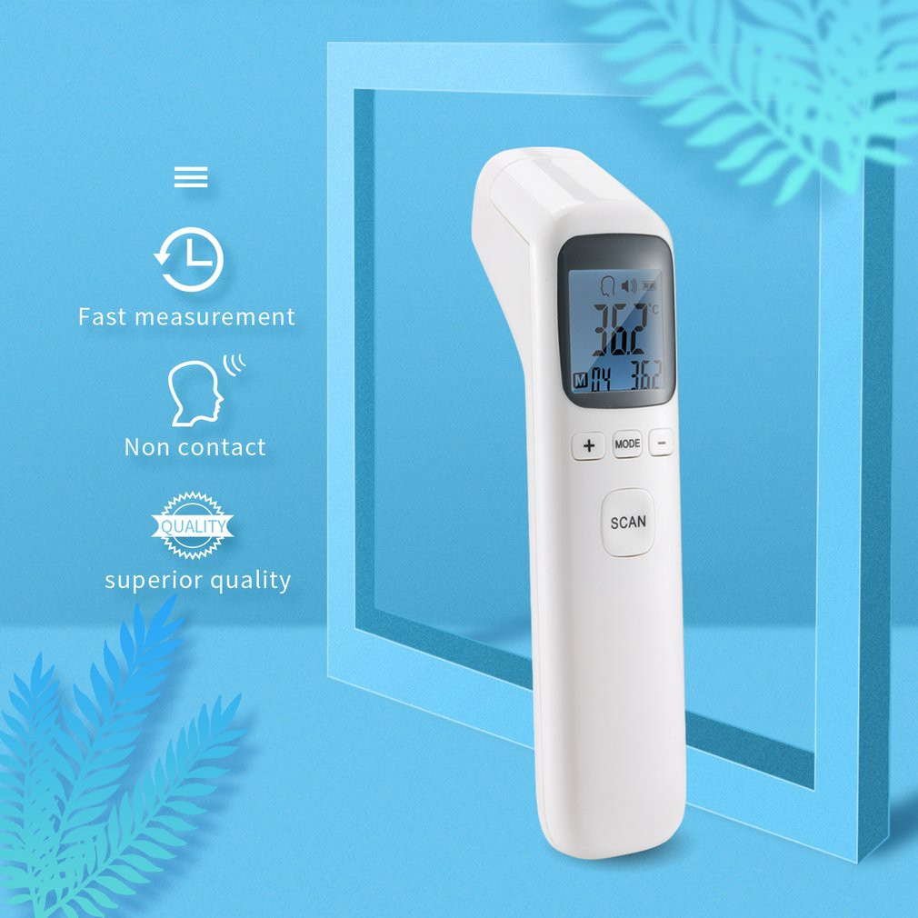 Máy Nhiệt Kế Đo Trán Hồng Ngoại Điện Tử Infrared Thermometer CK - T1503 - Hàng Nhập Khẩu