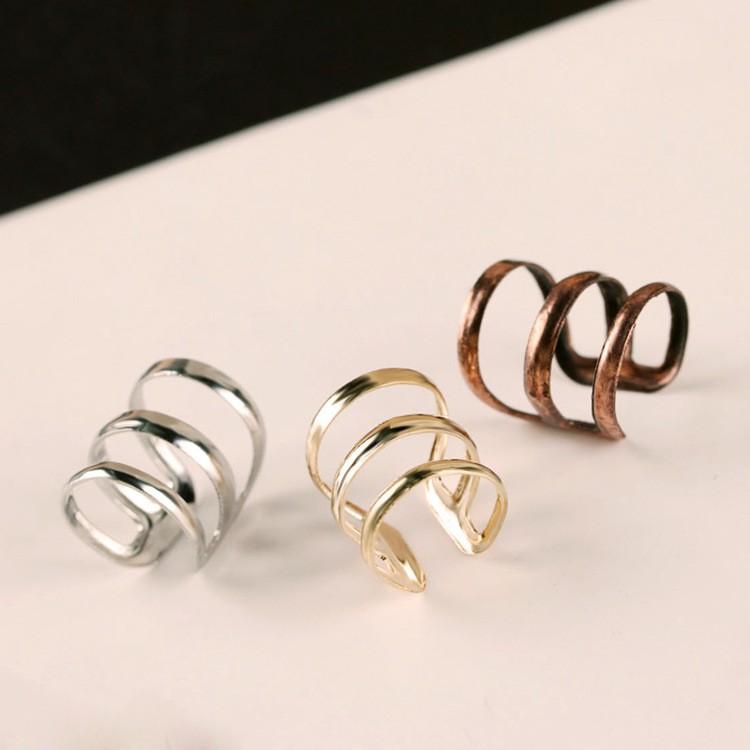 Bông tai khuyên tai kẹp vành không cần lỗ tai